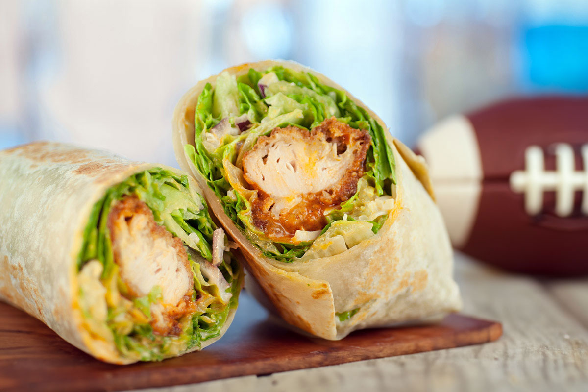 Game Day- Buffalo Chicken Wrap