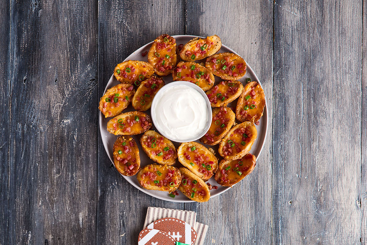 Game Day- Loaded Potato Skins