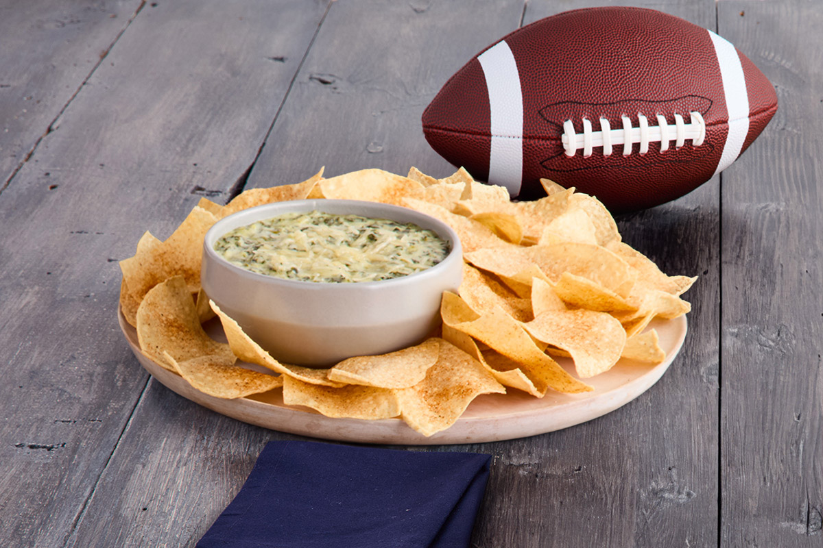 Game Day- Spinach Artichoke Dip